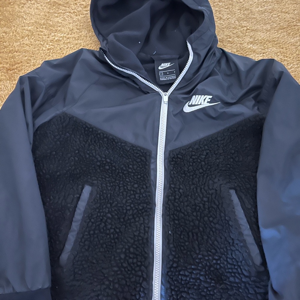 Nike Black Hooded Jacket